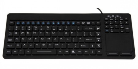 Inputel SK308 Silicone Keyboard + Trackpad IP68 - USB Inputel — view 2