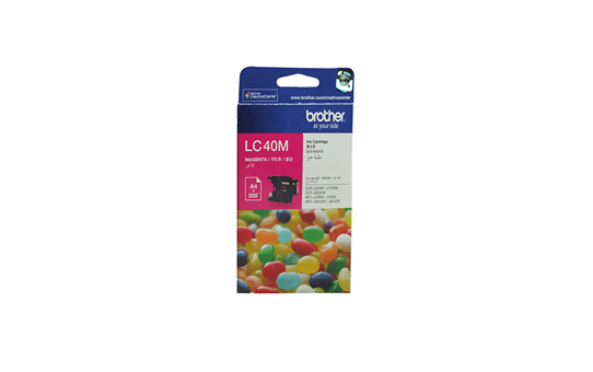 Brother LC40M Magenta Ink Cartridge Brother — view 2