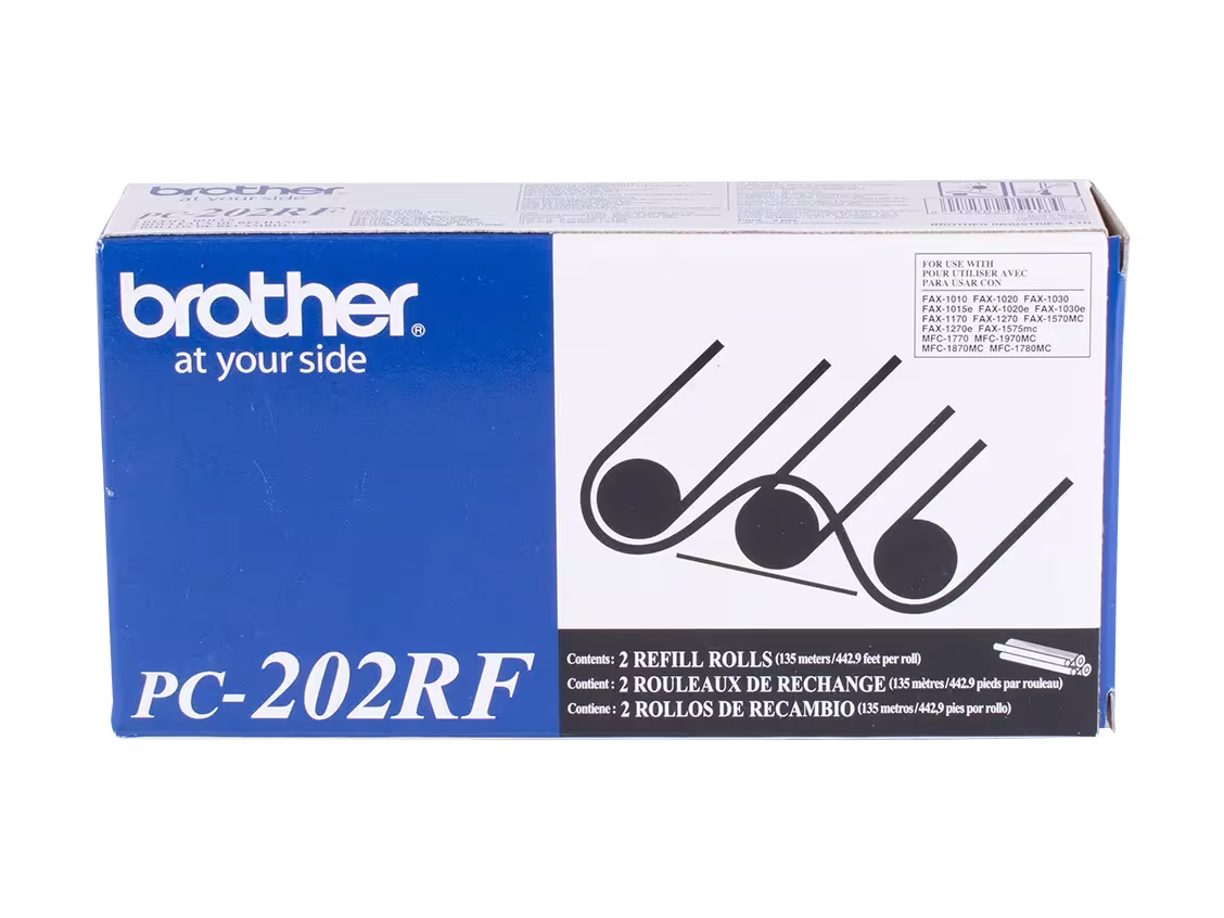 Brother PC202RF 2 Refill Rolls for PC201 Brother — view 2