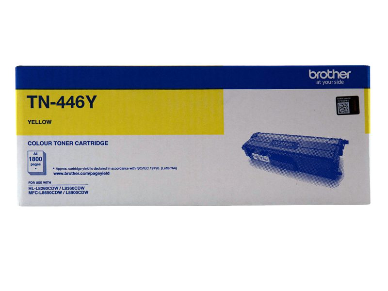 Brother TN446Y Yellow Toner Brother — view 2