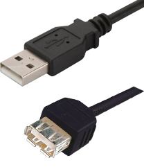 Digitus USB 2.0 Type A (M) to USB Type A (F) 3m Extension Cable Digitus — view 2