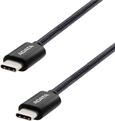 ADATA USB Type-C (M) to USB Type-C (M) Cable 1m 480Mbps 100W Adata — view 2