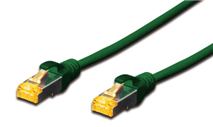 Digitus S-FTP CAT6A Patch Lead - 10M Green Digitus — view 2