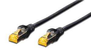 Digitus S-FTP CAT6A Patch Lead - 10M Black Digitus — view 2