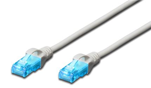 Digitus UTP CAT5e Patch Lead - 2M Grey Digitus — view 2