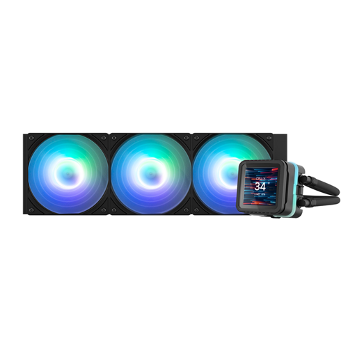 Zalman Alpha2 DS 36 ARGB Black Liquid Cooler - Triple 120mm Fan 5yr w Zalman — view 2