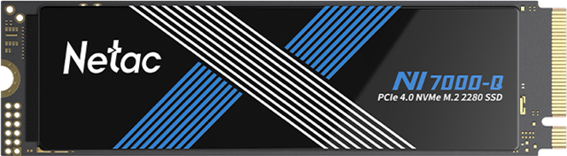 Netac NV7000-Q PCIe4x4 M.2 2280 NVMe SSD 1TB 5YR with heatsink Netac — view 1