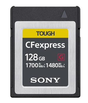 Sony CEBG128 Tough CFexpress Type B 128GB Memory Card Sony — view 2