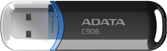 ADATA C906 Classic USB 2.0 32GB Blue/Black Flash Drive Adata — view 2