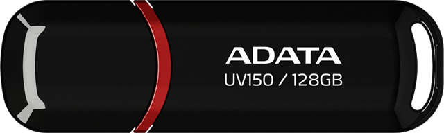 ADATA UV150 Dashdrive USB3.2 128GB Black/Red Flash Drive Adata — view 2