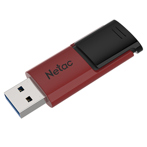 Netac U182 USB3 Flash Drive 32GB UFD Retractable Red/Black Netac — view 2