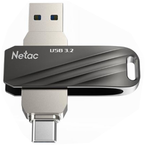 Netac US11 USB3.2 + Type-C Dual Flash Drive 64GB UFD Netac — view 2