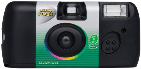 Fujilfim QuickSnap Flash 400 Single Use 35mm Film Camera FujiFilm — view 2