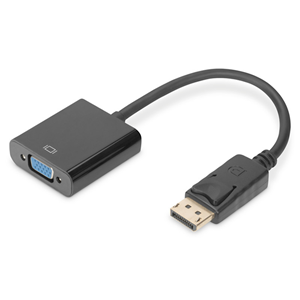DisplayPort (M) to VGA (F) Adapter Cable Unspecified — view 2