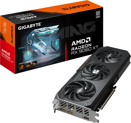 Gigabyte GV-R9060XT Gaming OC-16GD 16GB PCIE Graphics Card Gigabyte — view 2
