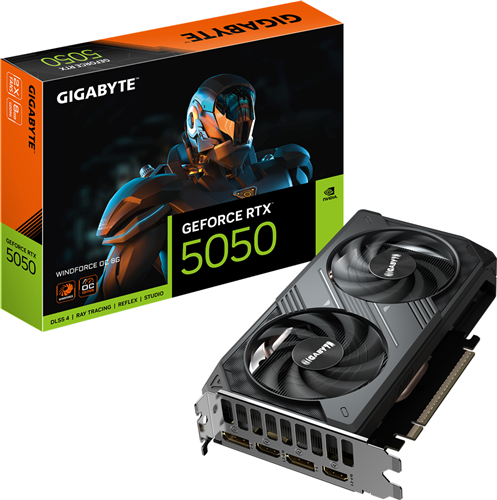 Gigabyte GV-N5050WF2OC-8GD RTX5050 8GB Graphics Card Gigabyte — view 2