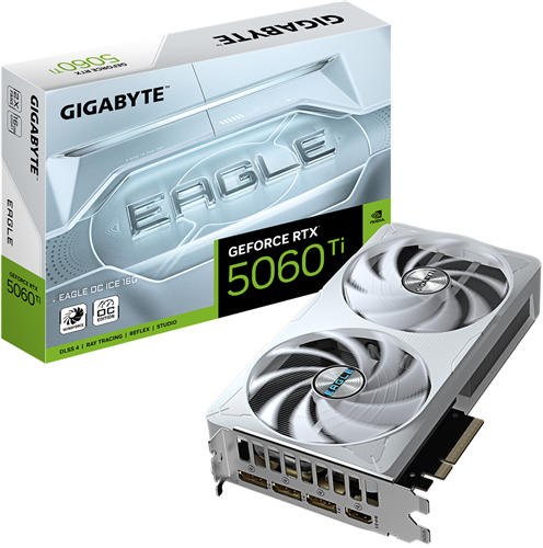 Gigabyte GV-N506TEAGLEOC ICE-16GD RTX5060TI 16GB PCIE Graphics Card Gigabyte — view 2