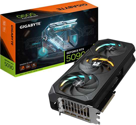 Gigabyte GV-N5090Gaming OC-32GD RTX5090 32GB GDDR6X PCIE Graphics Card Gigabyte — view 2