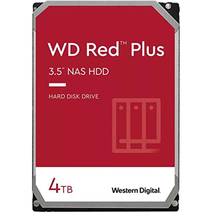 WD Red Plus 4TB SATA 3.5" Intellipower 128MB NAS HDD 3Yr Wty. Western Digital — view 2