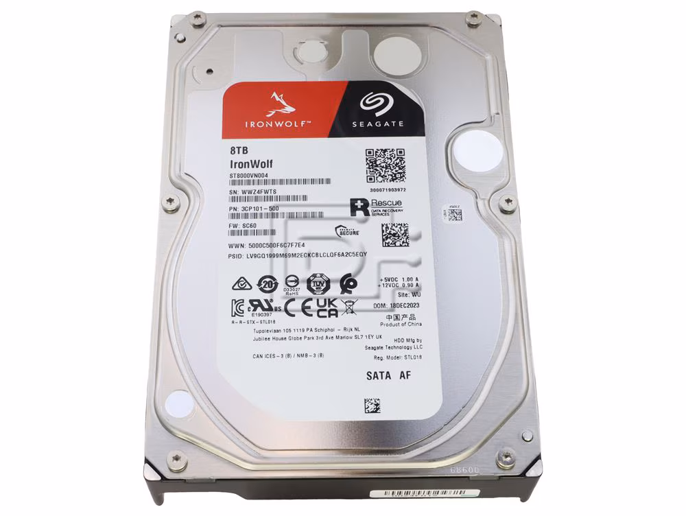 Seagate IronWolf 8TB SATA 3.5" 256MB 7200RPM NAS HDD 3yr Wty Seagate — view 2