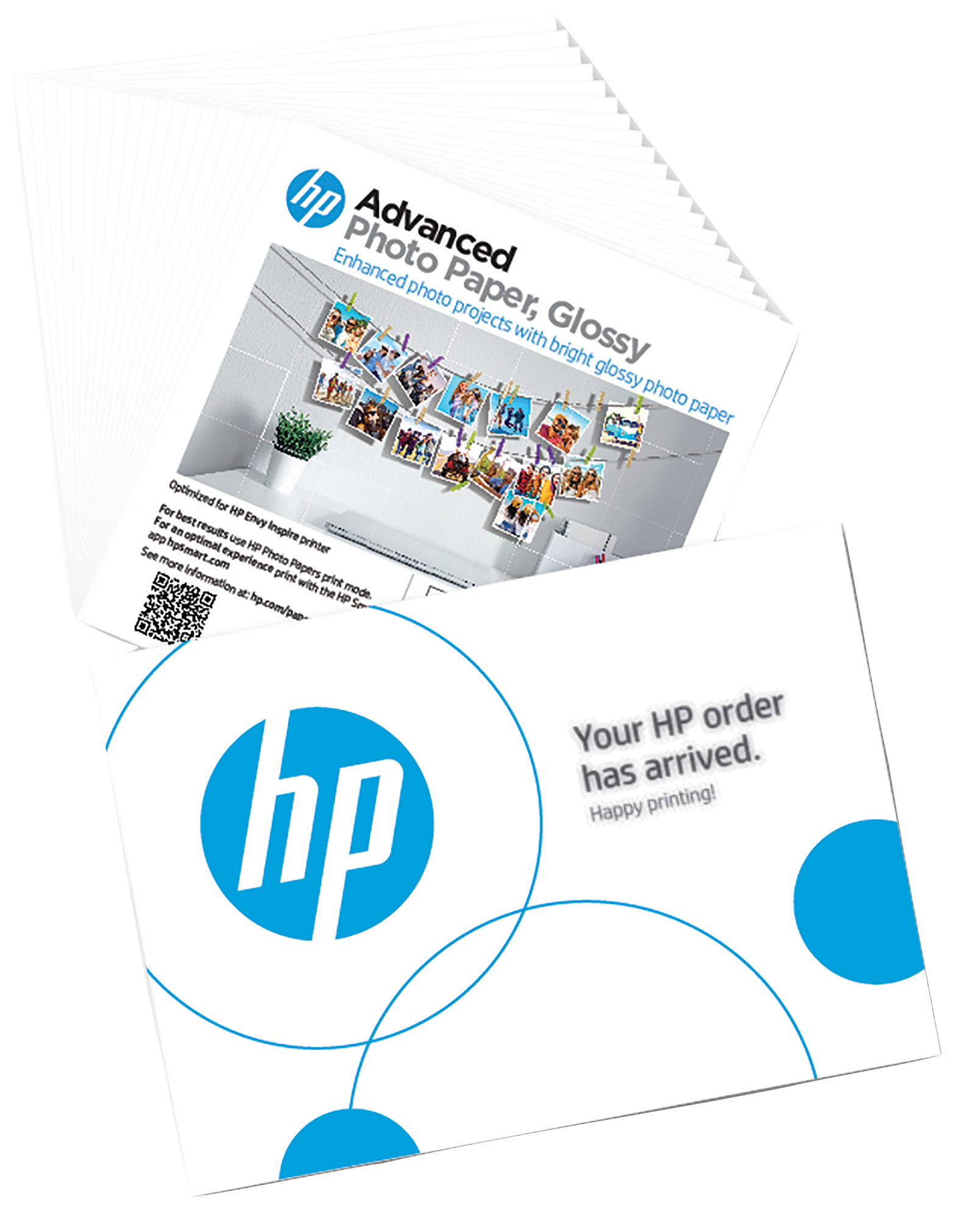 HP Advanced Photo Paper Glossy 5x5in 20 sheet HP — view 2