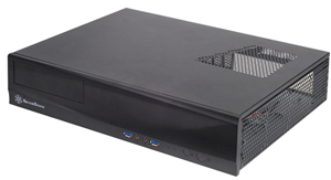 SilverStone ML03B Milo mATX Black HTPC Case SilverStone — view 2