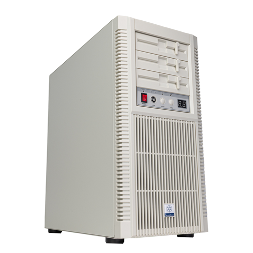 SilverStone FLP02W Retro-inspired Tower Chassis SilverStone — view 2