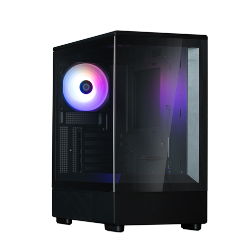 Zalman P10 mATX Mini Tower Case Black Zalman — view 2