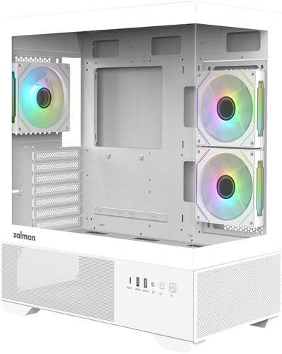 Zalman Chronix White ATX Mid Tower Case Zalman — view 2