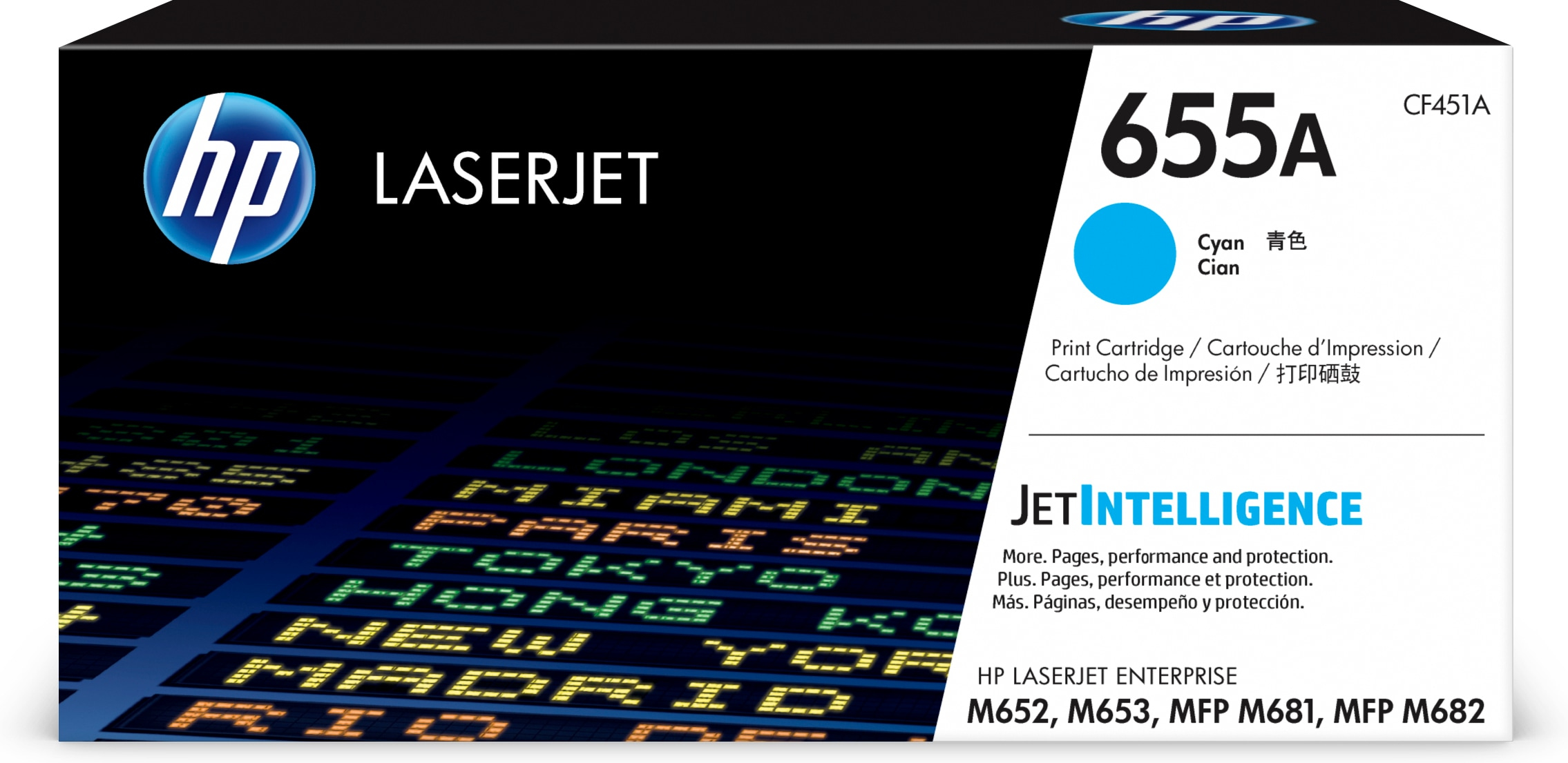 HP 655A Cyan Original LaserJet Toner Cartridge HP — view 2