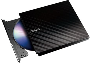 ASUS SDRW-08D2S-U Lite 8x DVD-RW USB External Optical Drive Black ASUS — view 2