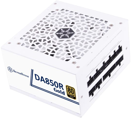 Silverstone DA850R White Decathlon Gold Gen5 850W Modular ATX PSU 5yr SilverStone — view 1
