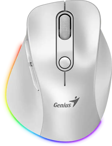 Genius Ergo 9000S Pro Silent Ergo Mouse - White Genius — view 2