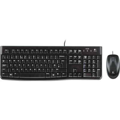 Logitech MK120 USB Wired Keyboard and Mouse Logitech — view 2