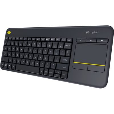 Logitech K400 Plus Wireless Keyboard with Touch Pad Black Logitech — view 2