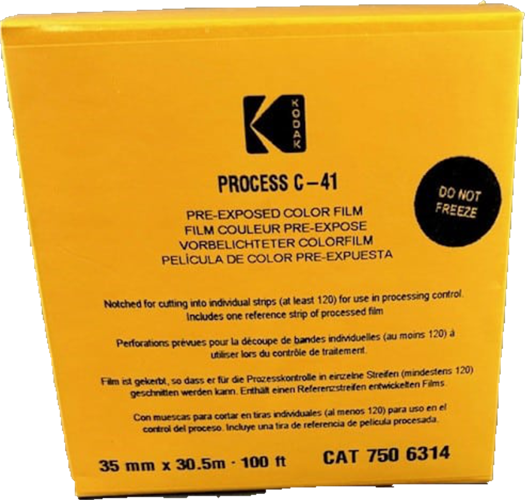 Kodak 35mm x100ft C41 Control Strip Roll Kodak — view 2