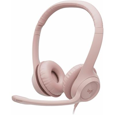 Logitech H390 USB Digital Headset - Rose Logitech — view 2