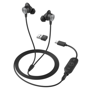 Logitech Zone Wired Earbuds - Teams Business Logitech — view 2