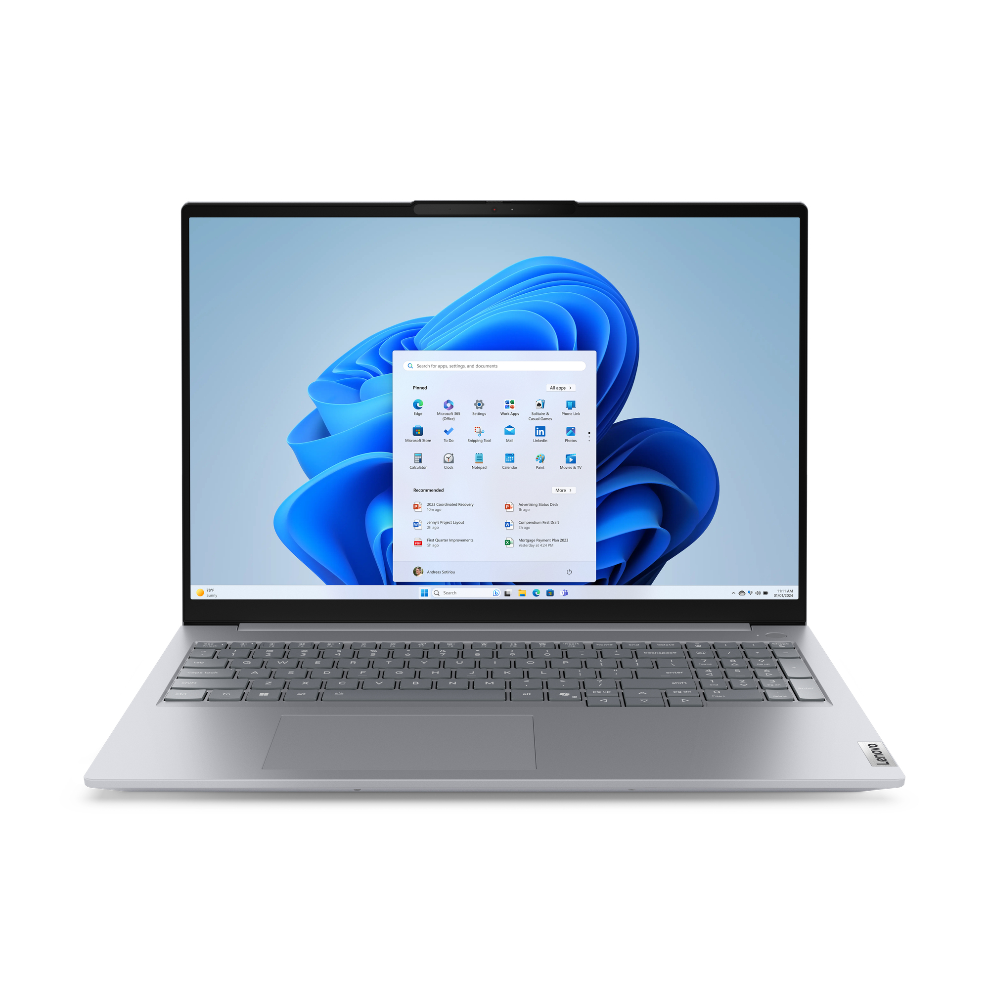 Lenovo ThinkBook 16 G8 16" WUXGA Core 7 16GB  512GB  W11P 1Yr On-Site Lenovo — view 2