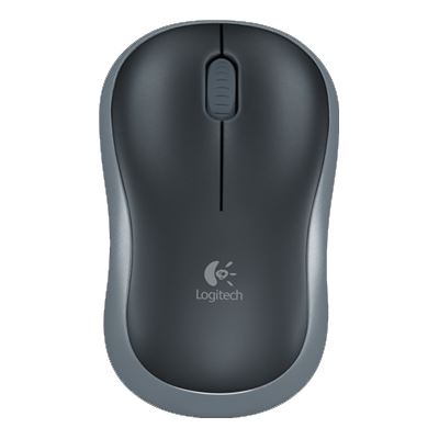 Logitech M185 USB Wireless Compact Mouse - Blue Logitech — view 2