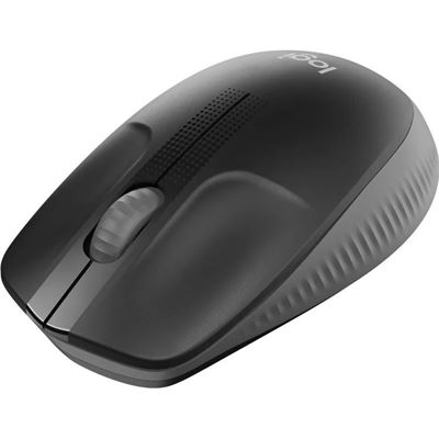 Logitech M190 Full Size Wireless Mouse - Charcoal Logitech — view 2
