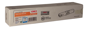 OKI 44973547 Cyan Toner Oki — view 2