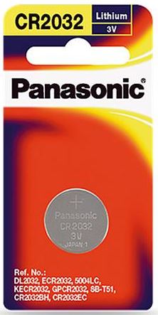 Panasonic Lithium 3V Coin Cell Battery CR2025 1 Pack Panasonic — view 2