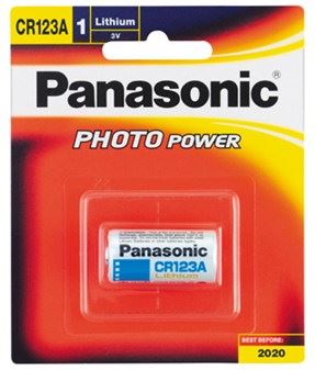 Panasonic CR-123A Photo Lithium 3V Camera Battery 1 Pack Panasonic — view 1