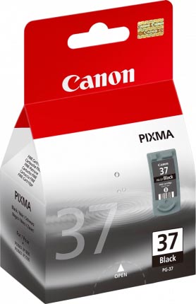 Canon PG37 Black Ink Cartridge Canon — view 2