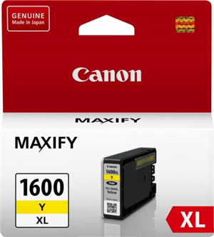 Canon PGI1600XLY Yellow High Yield Ink Cartridge Canon — view 2