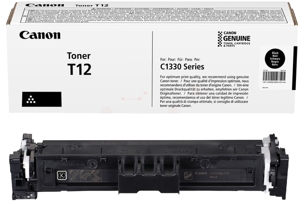 Canon T12K Black Toner Canon — view 2