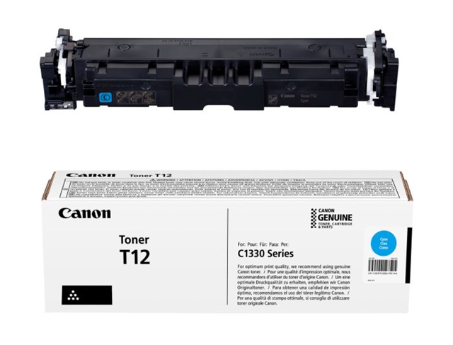 Canon T12C Cyan Toner Canon — view 2