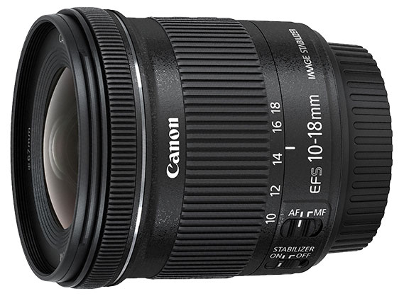 Canon EF-S 10-18mm f/4.5-5.6 IS STM EF-S Mount Lens Canon — view 1