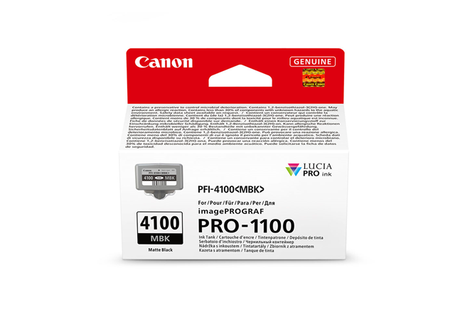 Canon PFI-4100MBK Ink Matte Black Canon — view 2